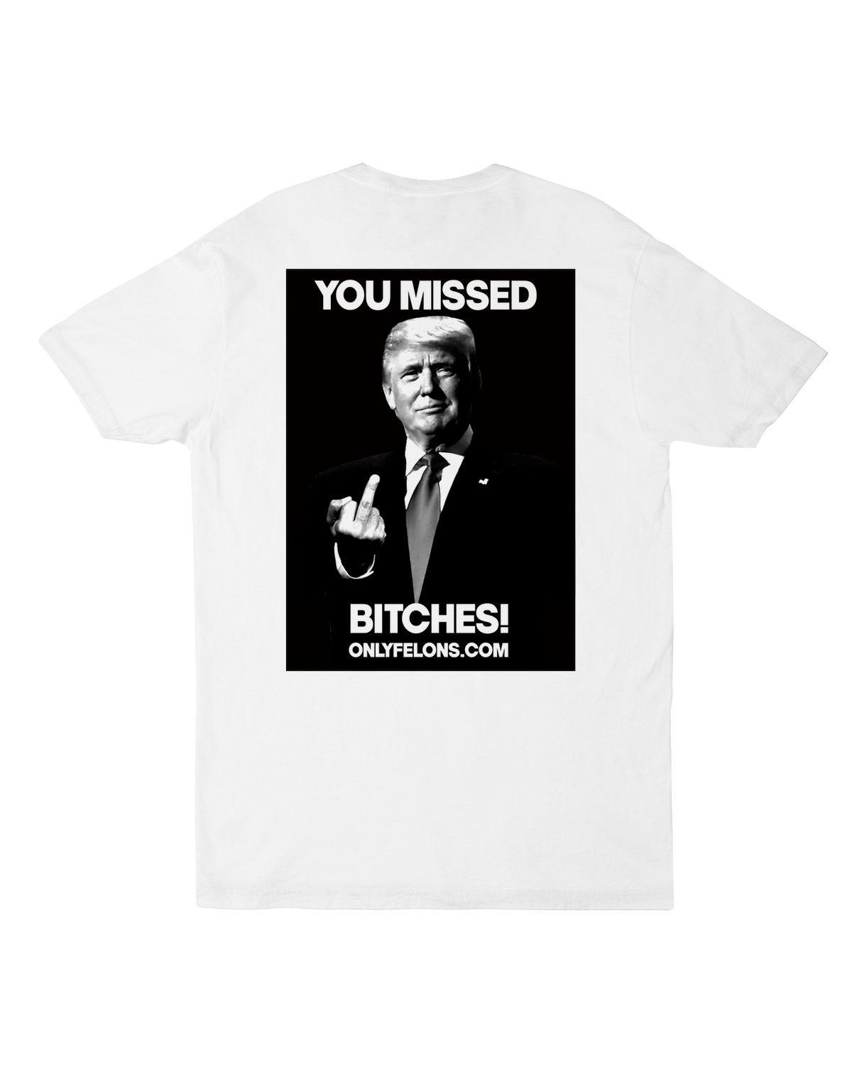 Unisex Fitted Tee - White - S