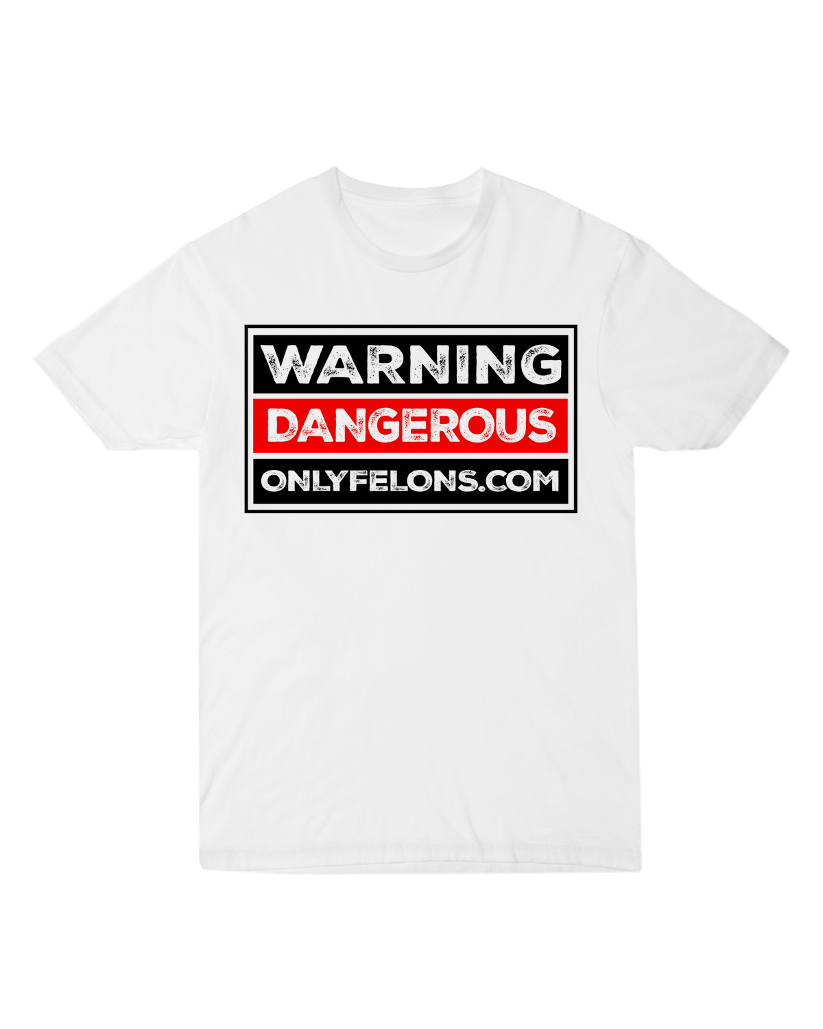 Unisex Fitted Tee - White - S