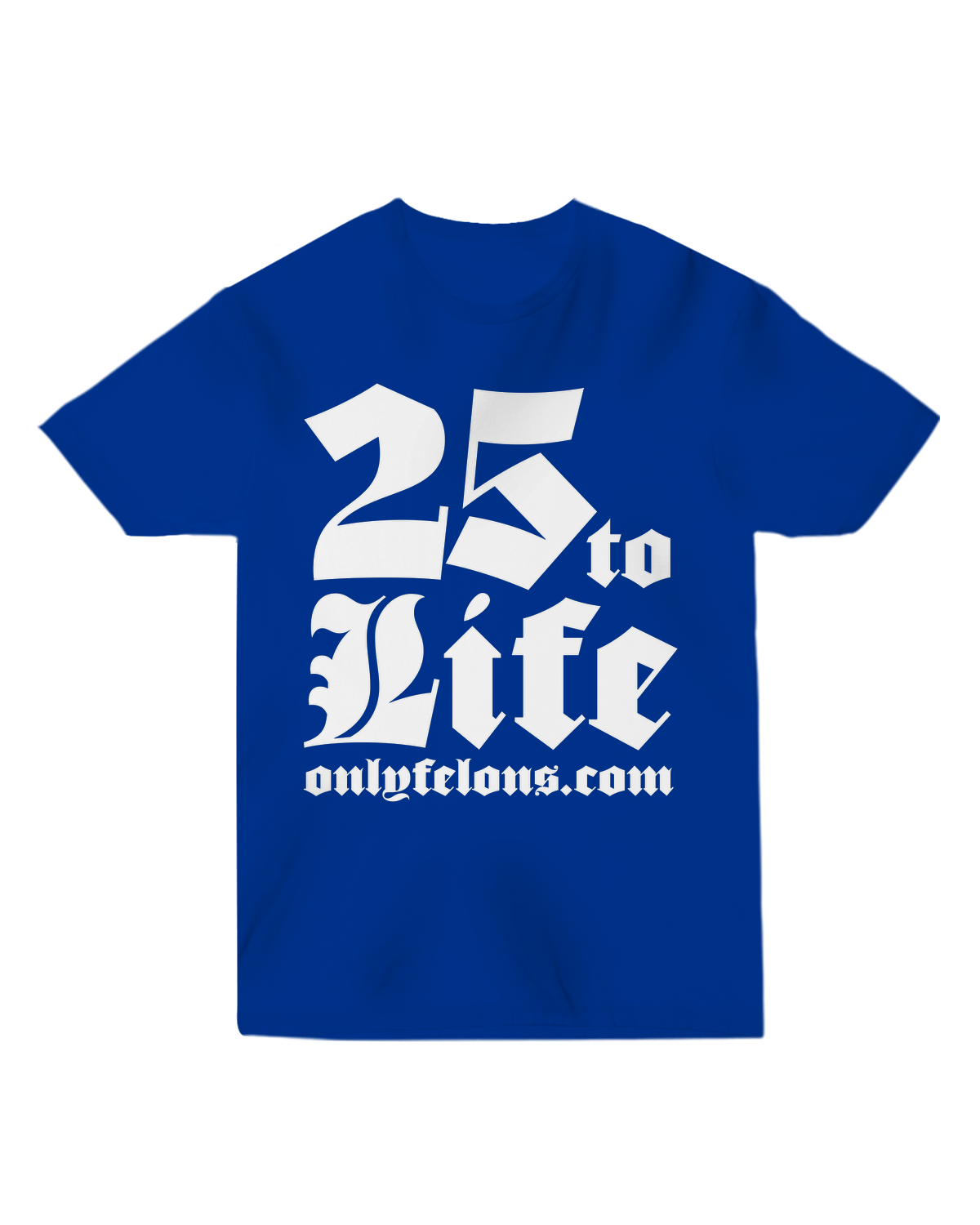 Unisex Fitted Tee - Royal - S